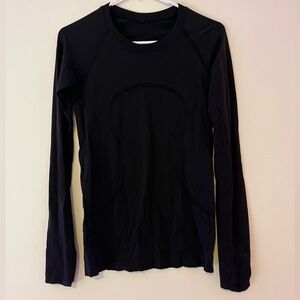LuluLemon Swiftly Tech in Black (Full Length)